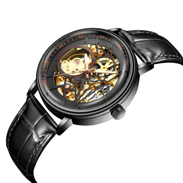 wristwatches biden watch automatic luxury men's business genuine leather luminous mechanical wristwatch with man, Slivery;brown
wristwatches biden watch automatic luxury men's business genuine leather luminous mechanical wristwatch with man, Slivery;brown