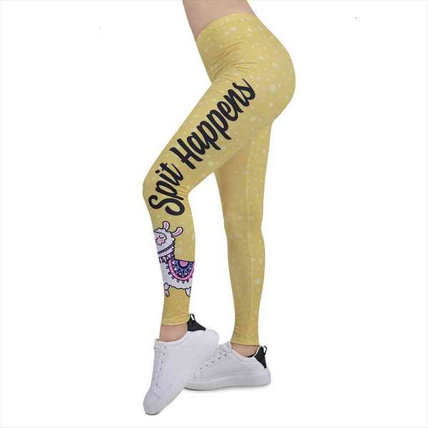 design women legging funny alpaca printing leggins slim high elasticity legins fitness leggings female pants, Black
design women legging funny alpaca printing leggins slim high elasticity legins fitness leggings female pants, Black
