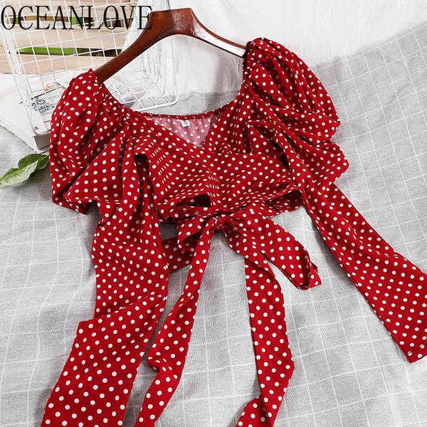 long sleeve women spring style slim elegant fashion sweet temperament blusas mujer v-neck polka dot bow blouse 210415, White
long sleeve women spring style slim elegant fashion sweet temperament blusas mujer v-neck polka dot bow blouse 210415, White