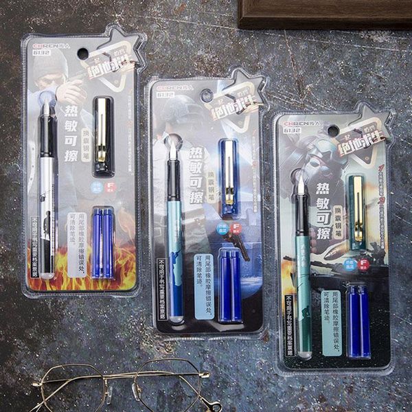 fountain pens 1-piece boy's pen 0.5mm heat sensitive erasable ink for kids student kawaii stationery school office supplies
fountain pens 1-piece boy's pen 0.5mm heat sensitive erasable ink for kids student kawaii stationery school office supplies