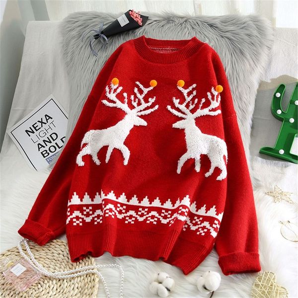 pullover christmas women sweater santa claus printing long sleeve o-neck christmas knitting pullover sweater jumper knitwear, White;black
pullover christmas women sweater santa claus printing long sleeve o-neck christmas knitting pullover sweater jumper knitwear, White;black