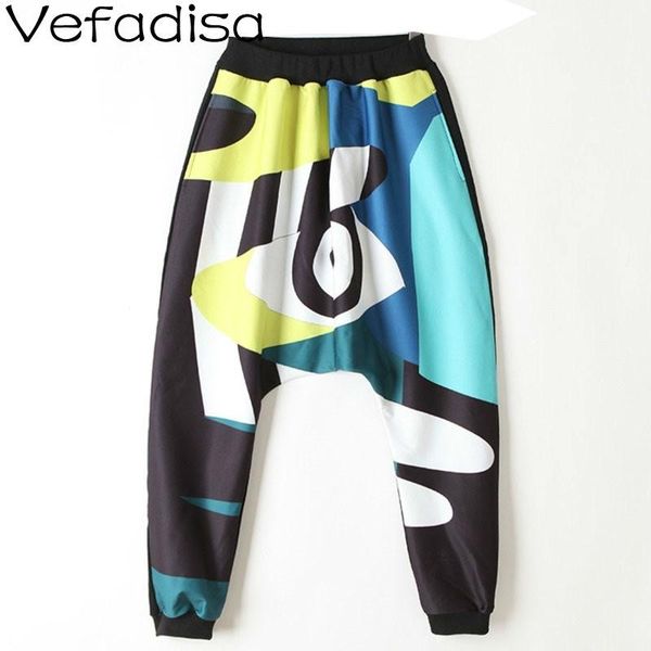 women's pants & capris vefadisa print harem women 2021 spring est fashion elastic waist casual full length woman loose qyf2221, Black;white
women's pants & capris vefadisa print harem women 2021 spring est fashion elastic waist casual full length woman loose qyf2221, Black;white