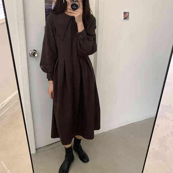 dresses women es solid loose high waist long lantern sleeve gentle french elegant autumn female fashion clothes, Black;gray
dresses women es solid loose high waist long lantern sleeve gentle french elegant autumn female fashion clothes, Black;gray