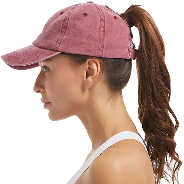 women washed cotton high ponytail tennis baseball cap golf hat outdoor hats, Black;white
women washed cotton high ponytail tennis baseball cap golf hat outdoor hats, Black;white