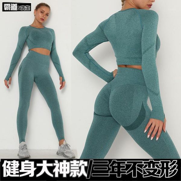 yoga outfit seamless quick-dry bupants high waist fitness pants women tight long sleeve exercise training set
yoga outfit seamless quick-dry bupants high waist fitness pants women tight long sleeve exercise training set