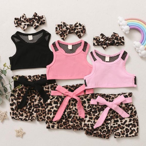 clothing sets toddler kids girls summer sleeveless solid vest + leopard printed shorts outfits girl 0-4 years, White
clothing sets toddler kids girls summer sleeveless solid vest + leopard printed shorts outfits girl 0-4 years, White