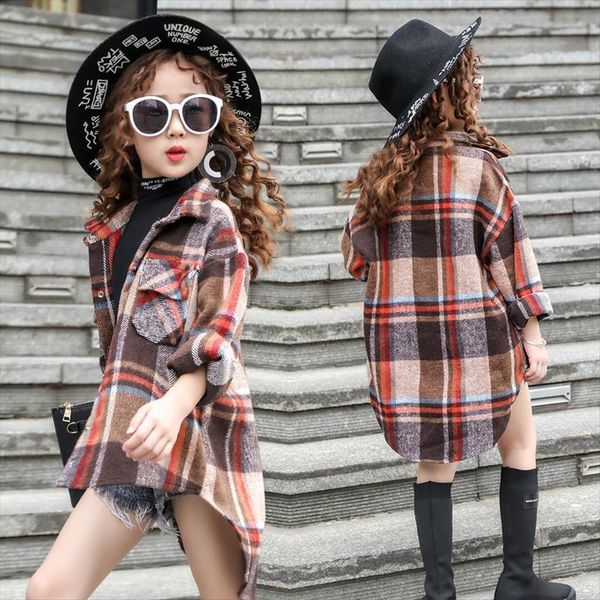 girls shirt autumn fashion plaid kids girl cotton long sleeve blouses teenage casual children clothes soft shirts, White;black
girls shirt autumn fashion plaid kids girl cotton long sleeve blouses teenage casual children clothes soft shirts, White;black