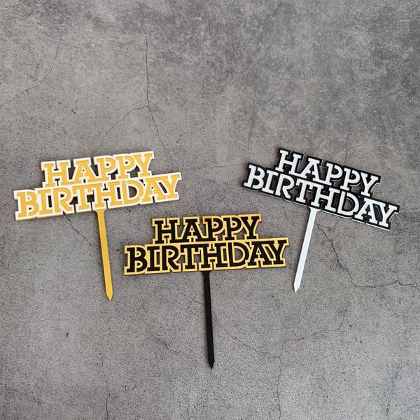 other festive & party supplies double colors happy birthday cake er acrylic for kids girls boys dessert decorations
other festive & party supplies double colors happy birthday cake er acrylic for kids girls boys dessert decorations
