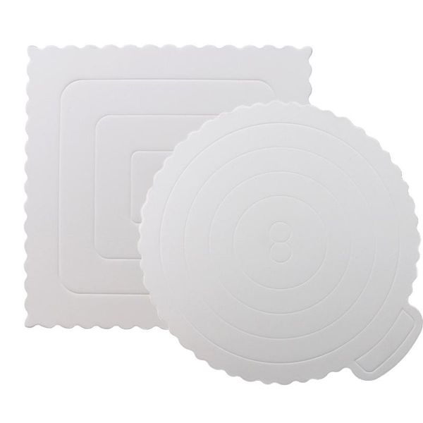 other bakeware 8inch 5pcs square cake display tray white round dessert base boards baking hard paper pad party decorating tools
other bakeware 8inch 5pcs square cake display tray white round dessert base boards baking hard paper pad party decorating tools