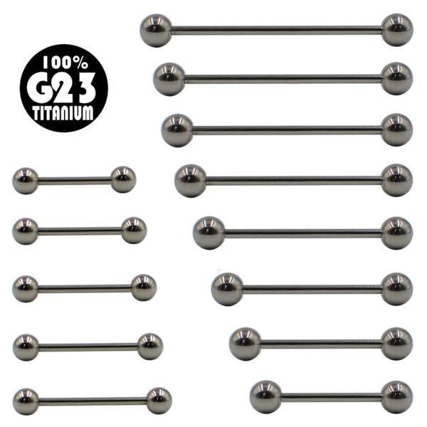 g23 titanium round ball steel color straight rod, bridging tongue breast stud, simple ear hole and earrings, Black
g23 titanium round ball steel color straight rod, bridging tongue breast stud, simple ear hole and earrings, Black
