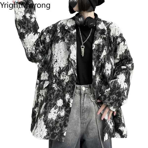 contrast tie dye graffiti flower print loose jacquard blazer dark streetwear fashion coat fall windbreaker chaqueta overcoat women's su, White;black
contrast tie dye graffiti flower print loose jacquard blazer dark streetwear fashion coat fall windbreaker chaqueta overcoat women's su, White;black