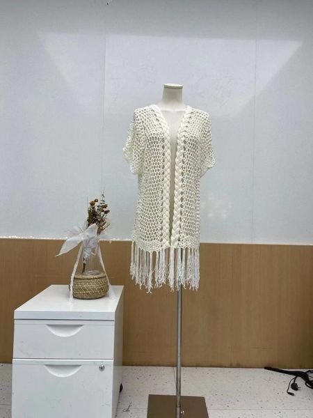 women's jackets h80&s90 women vintage crochet fringer shirt female hollow out handmade batwing sleeve cardigan tank blouse beachwe, Black;brown
women's jackets h80&s90 women vintage crochet fringer shirt female hollow out handmade batwing sleeve cardigan tank blouse beachwe, Black;brown