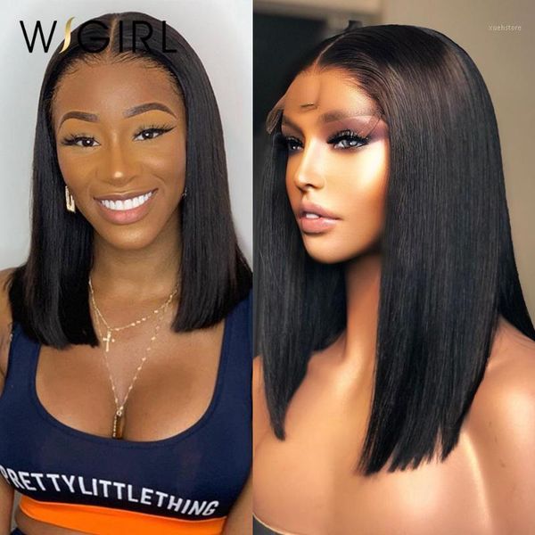 wigirl 150 density bob wig remy 13x4 lace front human hair wigs pre plucked short straight frontal for black women1, Black;brown
wigirl 150 density bob wig remy 13x4 lace front human hair wigs pre plucked short straight frontal for black women1, Black;brown