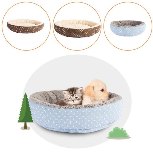 kennels & pens 45cm blue/coffee large round pet puppy dog cat bed cushion breathable mat pad cozy warm soft house polka dots
kennels & pens 45cm blue/coffee large round pet puppy dog cat bed cushion breathable mat pad cozy warm soft house polka dots