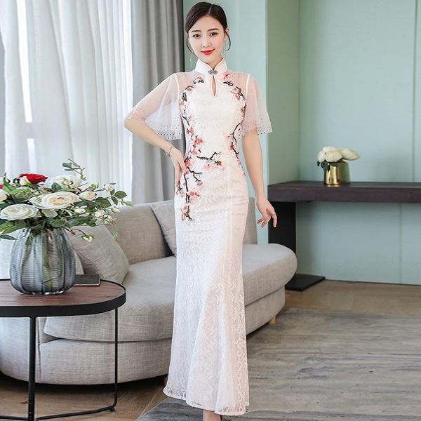 ethnic clothing cheongsam long qipao dresses chinese traditional wedding dress mandarin collar maxi vestidos slim elegant 30811, Red
ethnic clothing cheongsam long qipao dresses chinese traditional wedding dress mandarin collar maxi vestidos slim elegant 30811, Red