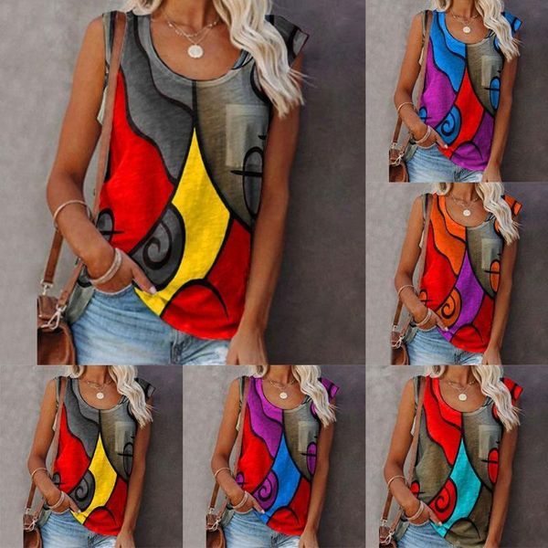 women's t-shirt vintage t shirt women sleeveless summer o-neck size t-shirts plus casual tank graphic pullover harajuku elegant p9b3, White
women's t-shirt vintage t shirt women sleeveless summer o-neck size t-shirts plus casual tank graphic pullover harajuku elegant p9b3, White