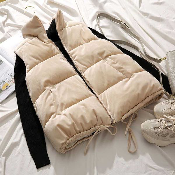 women's vests geskeey est fall winter vest women waistcoat female sleeveless jacket stand collar warm velvet outwear colete feminino, Black;white
women's vests geskeey est fall winter vest women waistcoat female sleeveless jacket stand collar warm velvet outwear colete feminino, Black;white