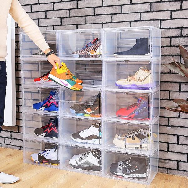 clothing & wardrobe storage sneaker box side open magnetic transparent shoe thickened dustproof basketball display cabinet can be assembled
clothing & wardrobe storage sneaker box side open magnetic transparent shoe thickened dustproof basketball display cabinet can be assembled