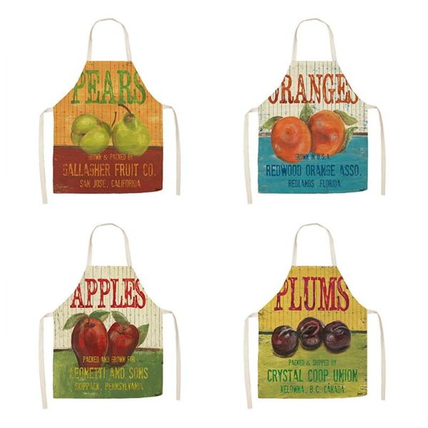 aprons 1pcs kitchen apron retro fruit cherry orange printed sleeveless cotton linen for men women home cleaning tools 55*68cm
aprons 1pcs kitchen apron retro fruit cherry orange printed sleeveless cotton linen for men women home cleaning tools 55*68cm