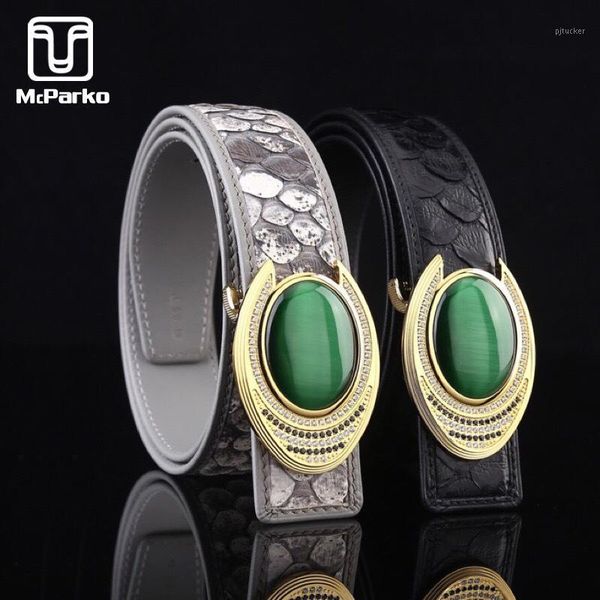 belts mcparko luxury python belt genuine leather snakeskin men jeans waist 38mm stone buckle design elegant husband gift1, Black;brown
belts mcparko luxury python belt genuine leather snakeskin men jeans waist 38mm stone buckle design elegant husband gift1, Black;brown