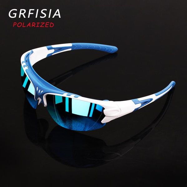 sunglasses grfisia fashion sport style polarized men outdoor travel half frame sun glasses uv400 lens goggles c9, White;black
sunglasses grfisia fashion sport style polarized men outdoor travel half frame sun glasses uv400 lens goggles c9, White;black