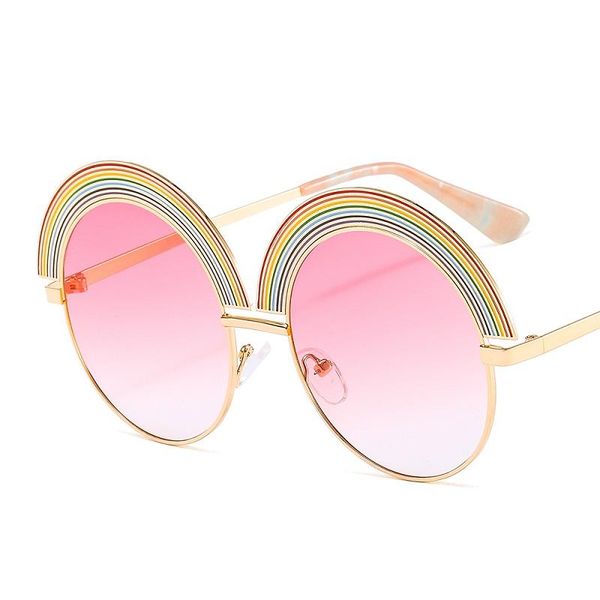 sunglasses 2021 fashion round rainbow women men luxury colorful lens alloy frame metal hinge brand designer, White;black
sunglasses 2021 fashion round rainbow women men luxury colorful lens alloy frame metal hinge brand designer, White;black