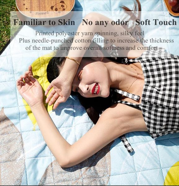 outdoor pads 2021 machine washable 200*200cm picnic camping mat beach tent blanket children plaid baby rug moisture-proof pad
outdoor pads 2021 machine washable 200*200cm picnic camping mat beach tent blanket children plaid baby rug moisture-proof pad
