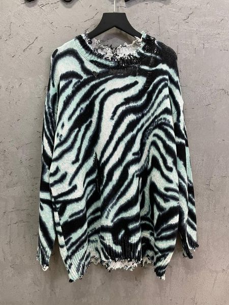 women's sweaters 2021 autumn casual women zebra strip hole loose sweater jumpers for female tutu, White;black
women's sweaters 2021 autumn casual women zebra strip hole loose sweater jumpers for female tutu, White;black