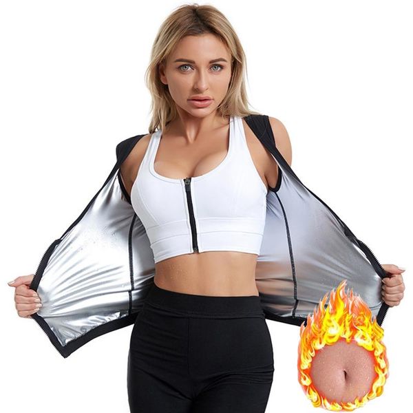 women's shapers waist slim tummy control fat burning sauna effect sweet sweat body shaper clothing women bust push up vests, Black;white
women's shapers waist slim tummy control fat burning sauna effect sweet sweat body shaper clothing women bust push up vests, Black;white