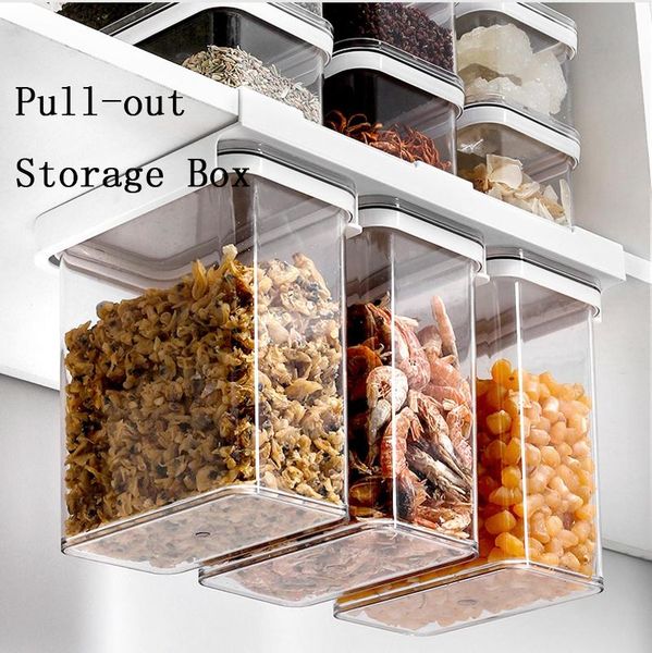 pp storage box plastic clear container set whole grain wall mounted kitchen airtight jar t2g bottles & jars
pp storage box plastic clear container set whole grain wall mounted kitchen airtight jar t2g bottles & jars