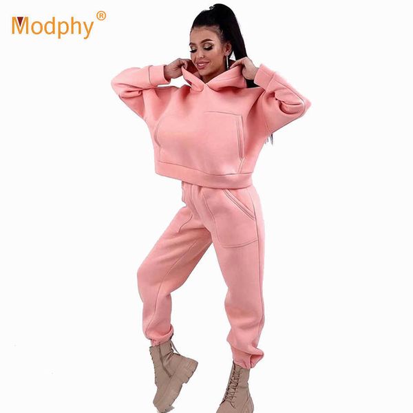 casual sportswear thickened plus fleece women 2-piece set hoodies sweatshirt and pants suit streetwear autumn winter female 210527, White
casual sportswear thickened plus fleece women 2-piece set hoodies sweatshirt and pants suit streetwear autumn winter female 210527, White