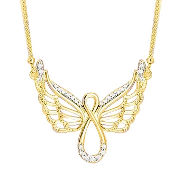 chains angel diamond lady necklace wedding tourism commemorative alloy material electroplating process silver gold women
chains angel diamond lady necklace wedding tourism commemorative alloy material electroplating process silver gold women