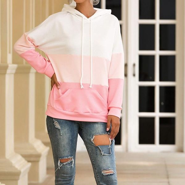 women's hoodies & sweatshirts 2021 women fall winter front pocket pullover patchwork striped hooded casual long sleeve, Black
women's hoodies & sweatshirts 2021 women fall winter front pocket pullover patchwork striped hooded casual long sleeve, Black
