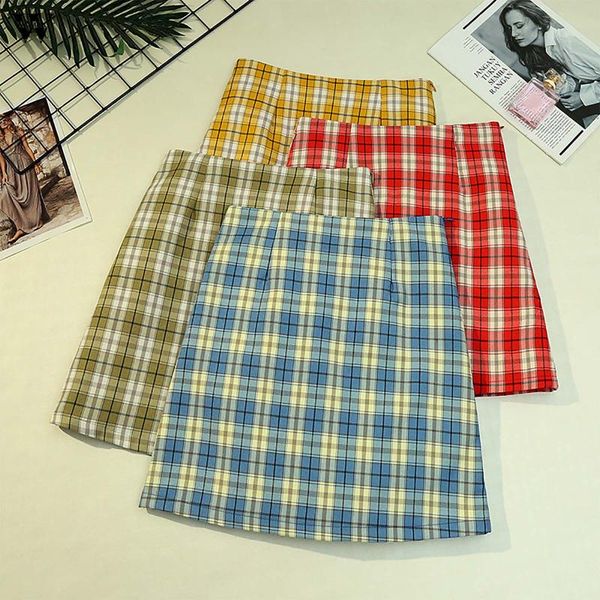 skirts summer harajuku plaid pencil womens high waist mini lining with shorts 2021 korean streetwear vintage skirt, Black
skirts summer harajuku plaid pencil womens high waist mini lining with shorts 2021 korean streetwear vintage skirt, Black