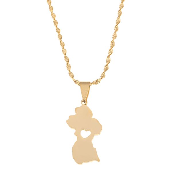 stainless steel trendy map of guyana pendant necklace gold color guyana maps charm jewelry, Silver
stainless steel trendy map of guyana pendant necklace gold color guyana maps charm jewelry, Silver