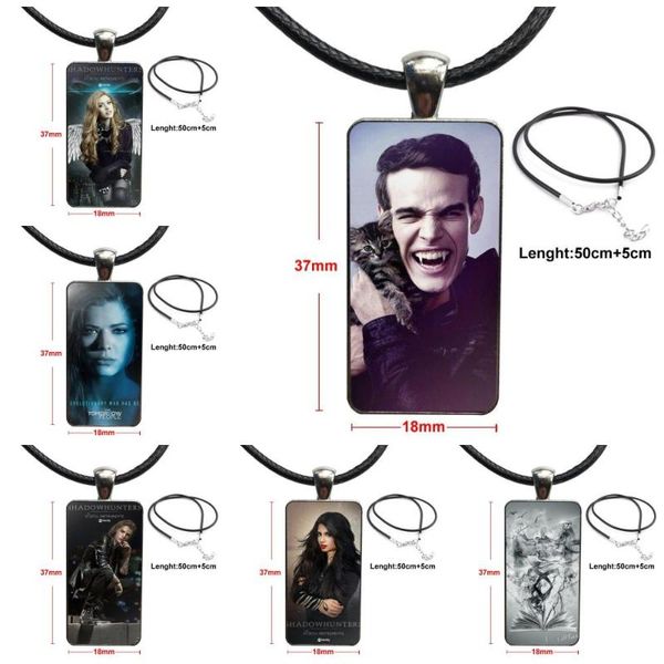 pendant necklaces for women girls fashion glass cabochon rectangle necklace choker jewelry american tv series shadowhunters top, Silver
pendant necklaces for women girls fashion glass cabochon rectangle necklace choker jewelry american tv series shadowhunters top, Silver
