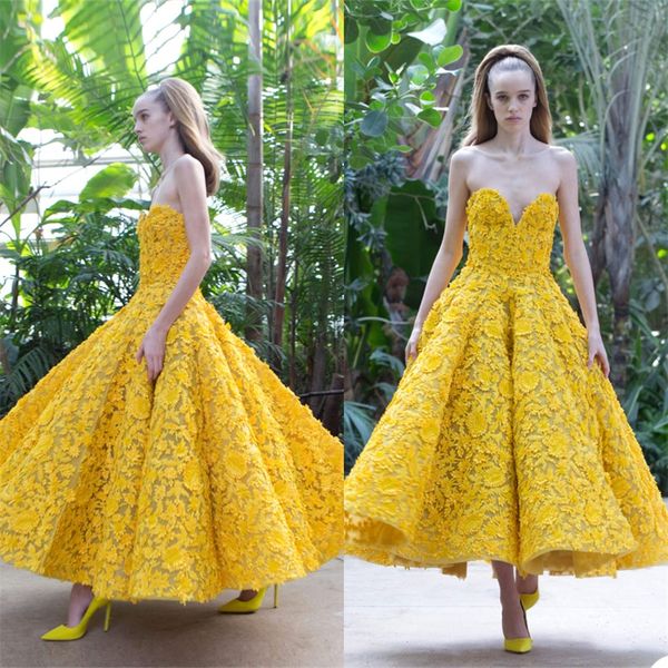 spring yellow a line evening dresses 3d floral appliqued lace sweetheart sleeveless prom pageant gown robe de mariée knee length customize f, Black
spring yellow a line evening dresses 3d floral appliqued lace sweetheart sleeveless prom pageant gown robe de mariée knee length customize f, Black