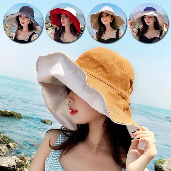 wide brim hats women summer sun large sunshade uv protection outdoor sports folded beach cap breathable fashion, Blue;gray
wide brim hats women summer sun large sunshade uv protection outdoor sports folded beach cap breathable fashion, Blue;gray