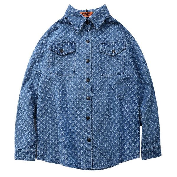 100%cotton hole process denim jackets streetwear washed hiphop mens vintage punk rock cowboy jacket male coats men's, Black;brown
100%cotton hole process denim jackets streetwear washed hiphop mens vintage punk rock cowboy jacket male coats men's, Black;brown