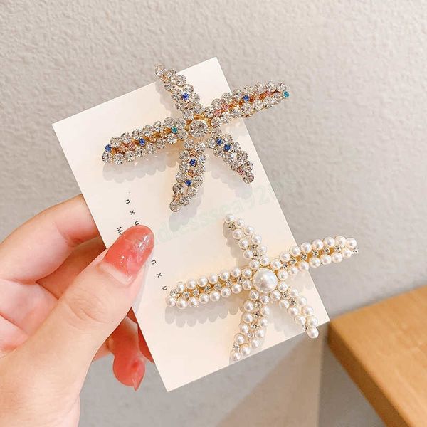fashion starfish hair clip for women trendy girl acrylic pearl barrettes geometric hair accessories hairgrip gift, Golden;silver
fashion starfish hair clip for women trendy girl acrylic pearl barrettes geometric hair accessories hairgrip gift, Golden;silver