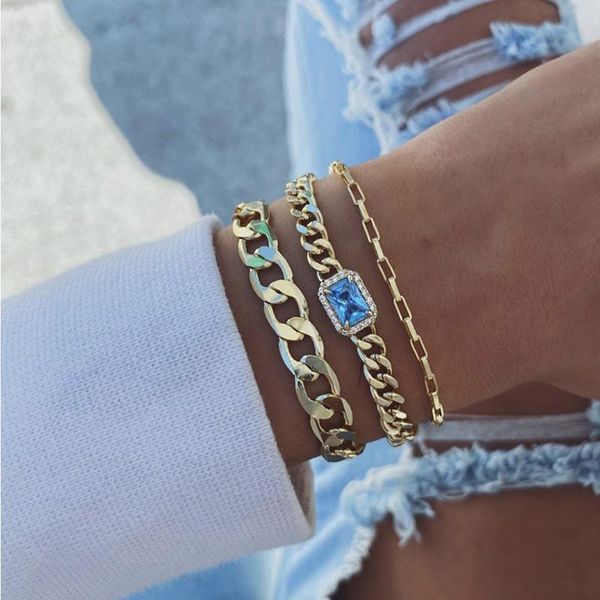 bangle alyxuy fashion niche blue crystal rhinestone chain thick simple bracelet set buckle unique accessories, Black
bangle alyxuy fashion niche blue crystal rhinestone chain thick simple bracelet set buckle unique accessories, Black