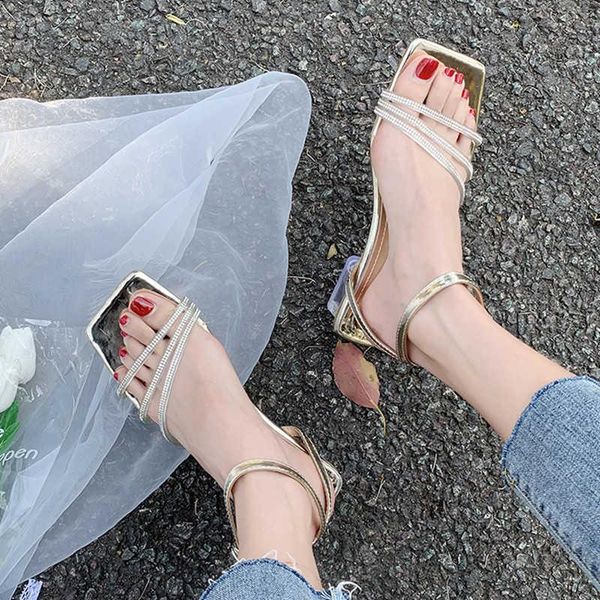 sandals 2021 luxury women fashion open toe shoes woman rhinestone design heels summer party dress, Black
sandals 2021 luxury women fashion open toe shoes woman rhinestone design heels summer party dress, Black