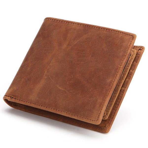wallets fashion business men's crazy horse cow genuine leather short wallet boy card holder purse, Red;black
wallets fashion business men's crazy horse cow genuine leather short wallet boy card holder purse, Red;black