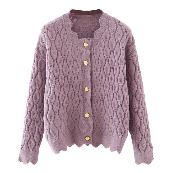 women's knits & tees 2021 spring autumn cardigans sweater ruffled collar long sleeve solid single breasted casual women knitted sweater, White
women's knits & tees 2021 spring autumn cardigans sweater ruffled collar long sleeve solid single breasted casual women knitted sweater, White