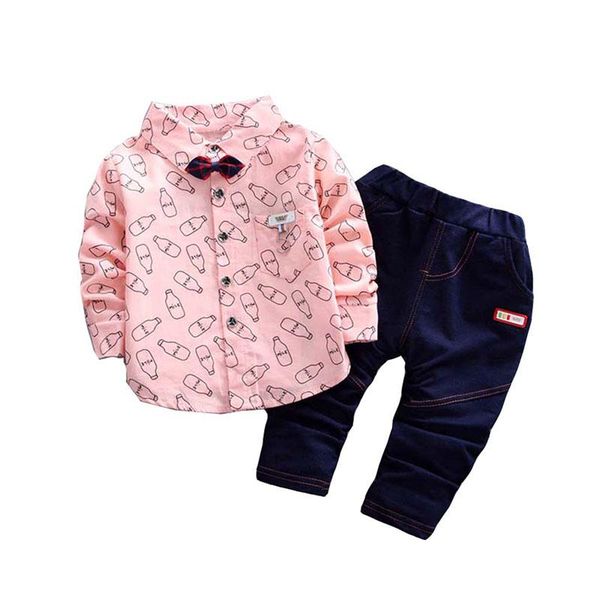 clothing sets baby boys clothes set long sleeve gentleman suit for children cute bottle pattern shirts+pants suits, White
clothing sets baby boys clothes set long sleeve gentleman suit for children cute bottle pattern shirts+pants suits, White