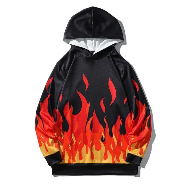 men's hoodies & sweatshirts casual hoodie men and women couple's flame printed long sleeve pullover harajuku hip hop sweatshirt jap, Black
men's hoodies & sweatshirts casual hoodie men and women couple's flame printed long sleeve pullover harajuku hip hop sweatshirt jap, Black