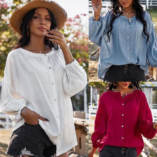 women's blouses & shirts spring autumn shirt cotton long sleeve elegant ladies fashion women solid color 2021, White
women's blouses & shirts spring autumn shirt cotton long sleeve elegant ladies fashion women solid color 2021, White