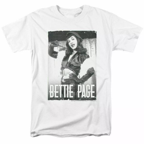 bettie page fancy page t shirt licensed 1950's queen of pinups model tee white, White;black
bettie page fancy page t shirt licensed 1950's queen of pinups model tee white, White;black
