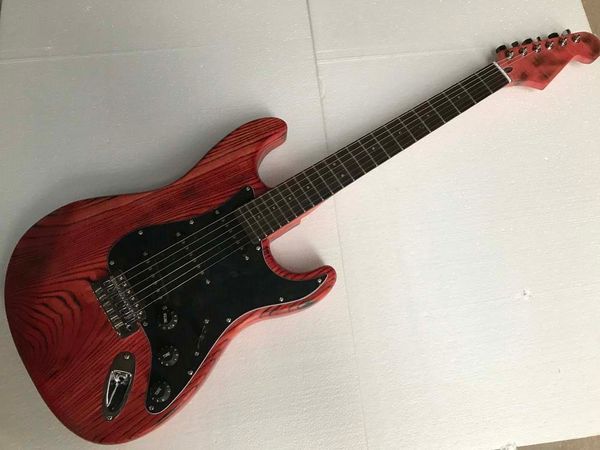 custom ash body tiger-patterned neck electric inlays st electric guitar matt finish ,can customize
custom ash body tiger-patterned neck electric inlays st electric guitar matt finish ,can customize