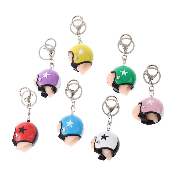 keychains creative key chain with helmet cute keychain squeeze stress reliever prank toy decoration gift, Silver
keychains creative key chain with helmet cute keychain squeeze stress reliever prank toy decoration gift, Silver